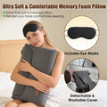 Neck & Back Massager Pillow – Heat + Vibration | USB Powered